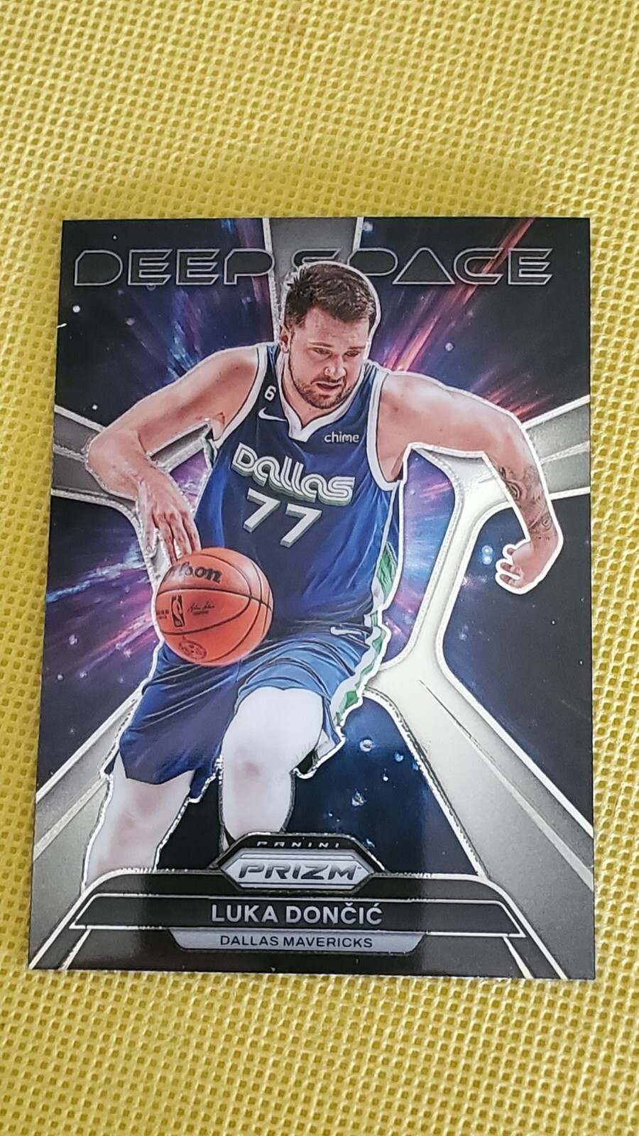 2023-24 Panini Prizm Luka Doncic Deep Space #6 Dallas Mavericks