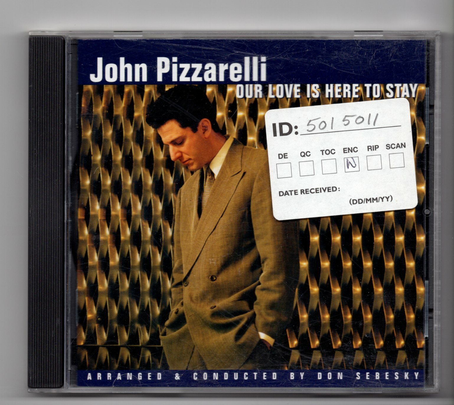 (JE209) John Pizzarelli, Our Love Is Here To Stay - 1997 CD