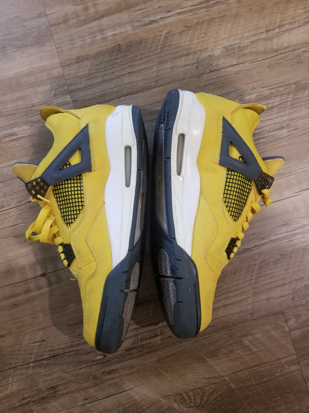 2006 Air Jordan 4 Retro LS Lightning Sz 10 5 314254 7 Gem