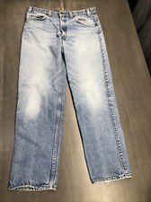 Levis 549 Two Horse Jeans Vintage 80’s Made In USA Mens 32x29 Blue Straight Leg