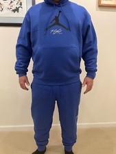 Air Jordan Men  s Full Sweatsuit Hoody Large New