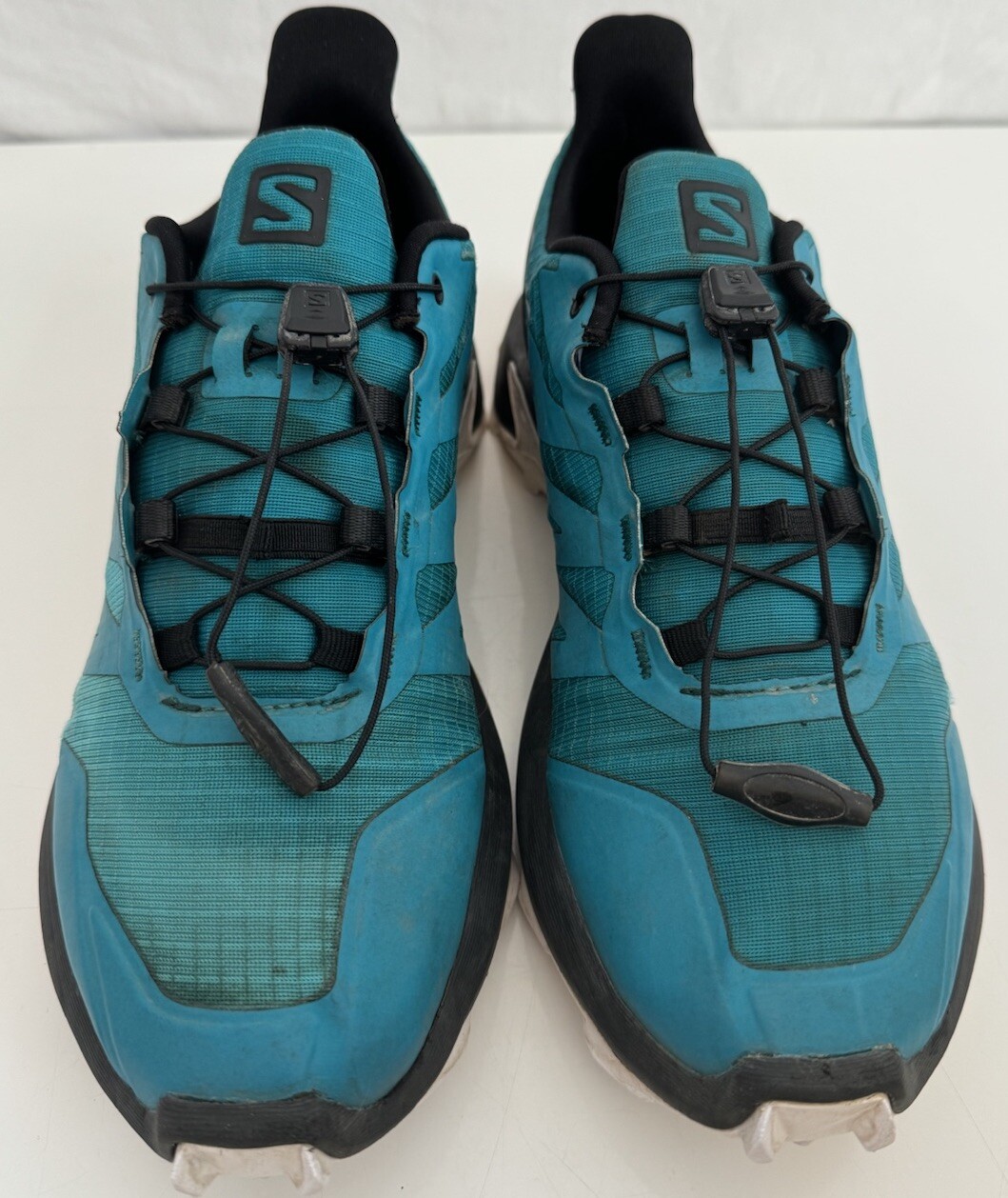Scarpa da donna Salomon Supercross Teal taglia USA 8 5 Contagrip trail running escursionismo