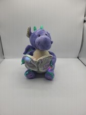 Cuddle Barn Dalton the Story Telling Dragon Talking Animated Plush 11" Works