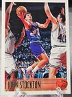 1996-97 Topps Chrome John Stockton Card #123 Basketball Condition Near Mint