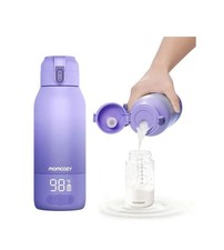 Momcozy Portable Milk Warmer for Travel   Dual Heating Modes Light Purple