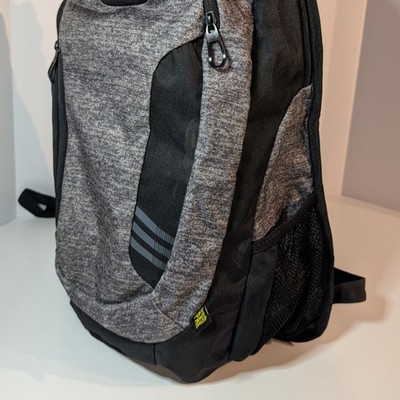 Adidas Load Spring Laptop Backpack Heather Gray Black ClimaCool