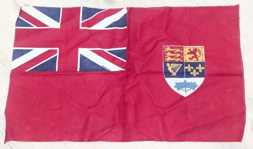 Royal British Canadian Ensign Red Flag Antique