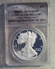 2019-W Proof 1 oz. .999 American Eagle ANACS PR70 DCAM (707)