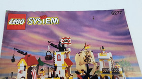 Lego Pirates Set 6277 Imperial Trading Post Instructions Manual Only *NO BRICKS*