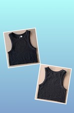 Figurbetontes Top Schwarz Gr. S H&M NEU!!!