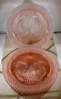 4 MISS AMERICA Depression Glass PINK 10.25" Across Anchor Hocking Dinner Plates