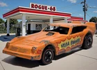 Original Hot Wheels Redlines Vega Bomb, Orange, 1975 Flying Colors, Hong Kong