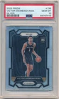 VICTOR WEMBANYAMA 2023/24 PANINI PRIZM #136 RC SILVER PRIZMS SP PSA 10 GEM MINT