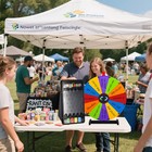 WinSpin 24" Modular Prize Wheel & Prize Drop Board Game Kit Party Tradeshow — photo 2