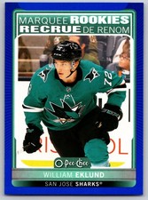 2021-22 O-PEE-CHEE - WILLIAM EKLUND Marquee Rookies #611 Blue Rookie Card. rookie card picture