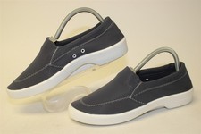 Arcopedico Town J Womens Size 8 8.5 39 Dark Gray Stretch Slip On Flat Shoes 2291