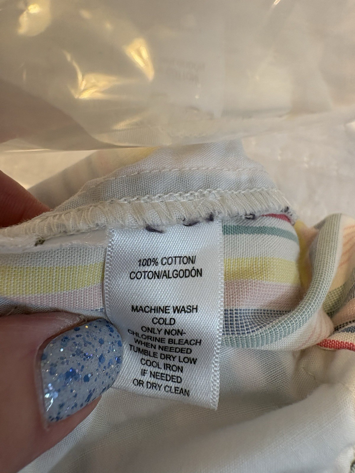 Ann Taylor Loft Pull On Multi Colored Striped Sho… - image 9