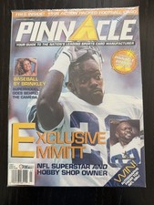 1996 July Pinnacle Magazine Emmit Smith NFL Superstar And Shop Owner Unopened