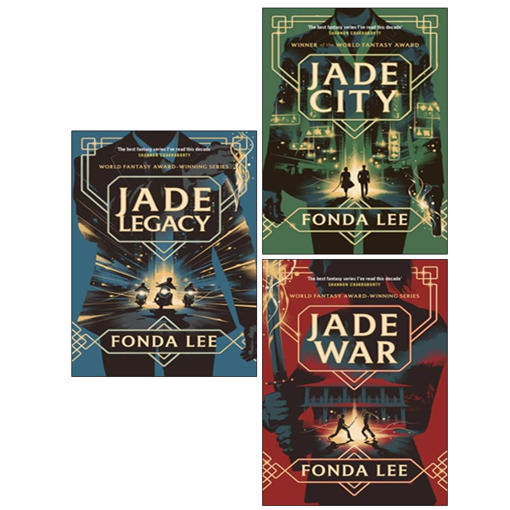 The Green Bone Saga Series 3 Books Collection By Fonda Lee Jade City, Jade War