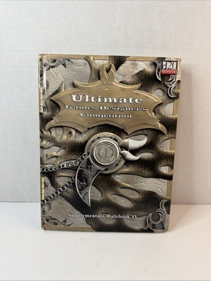 Ultimate Games Designer's Companion Supplementary Rulebook IV HC D20 D&D 3E