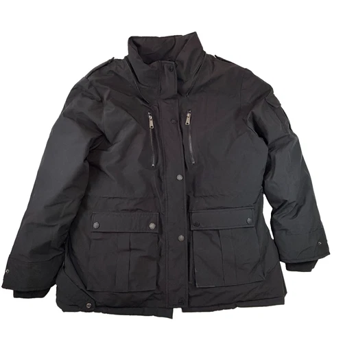 WantDo XL Men's  Black  Parka Jacket (no hood) - product listing photo