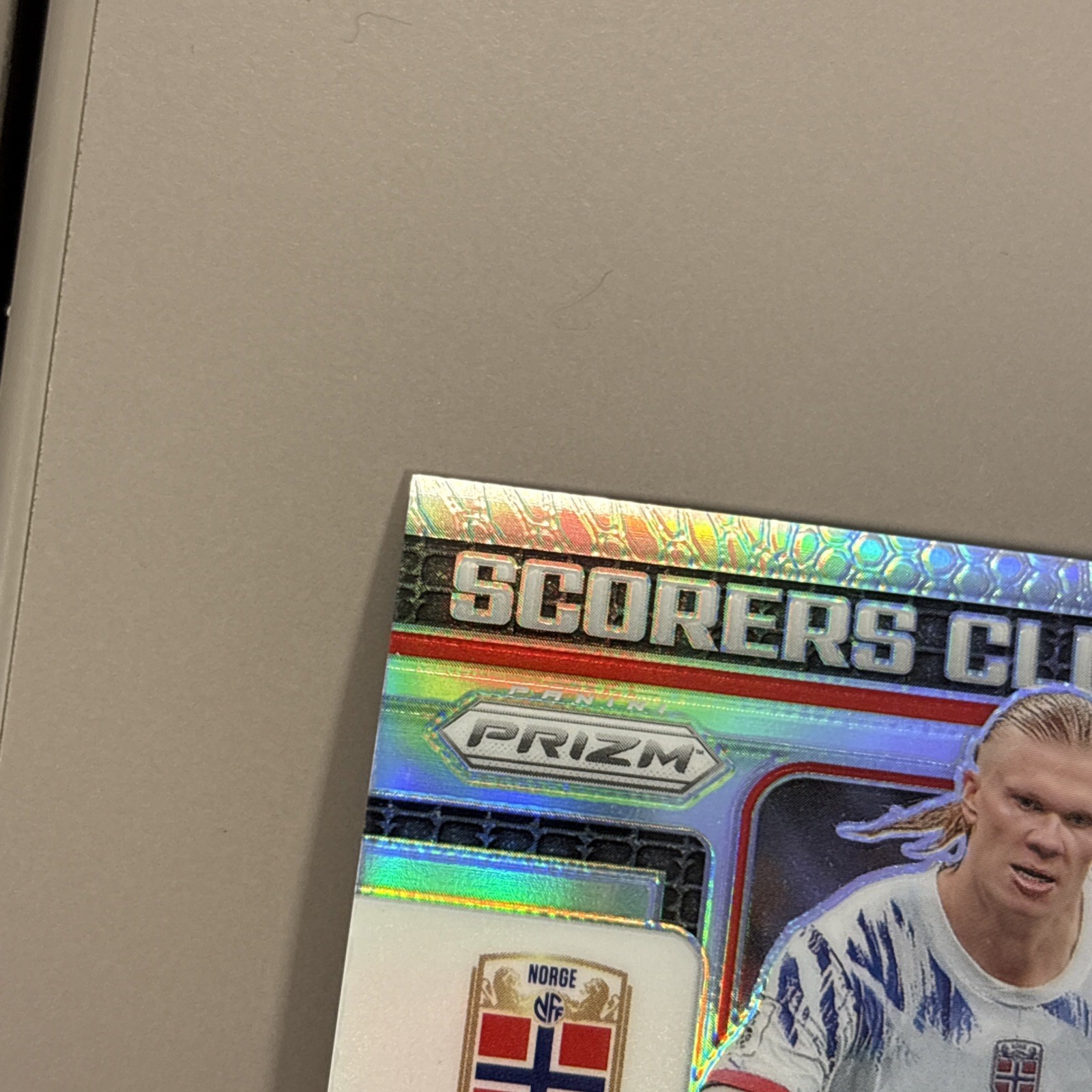 2026 PANINI PRIZM WC - Erling Haaland Scorers Club Silver + Disco Prizm (BOTH) view 5
