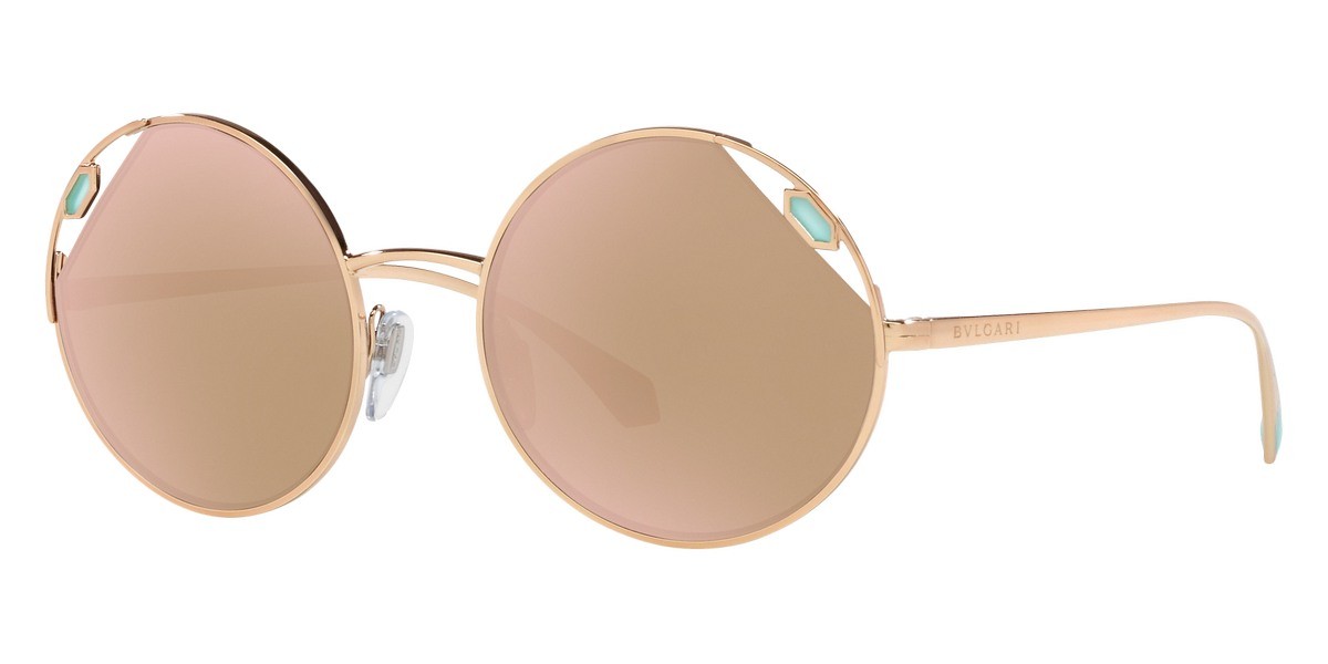 Bulgari Womens 54mm Gold Sunglasses BV6159-20144Z-54 39990₽