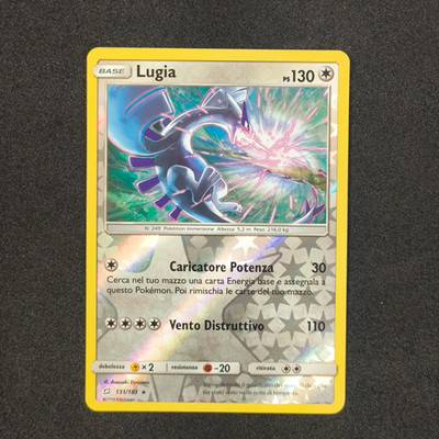 Pokemon Lugia 131/181 Rare Reverse Team Game ITA TCG Original NM