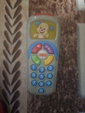 Fisher-Price Lights and Sounds TV Remote Control Toy,All Working,Good Condition