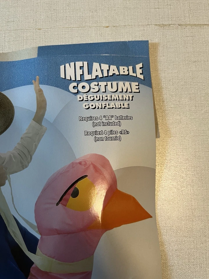 Ostrich Inflatable Ride-On Costume One Size (5-7) - Image 4 of 4