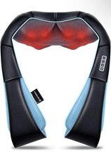 Shiatsu Back Shoulder Neck Massager with Heat,Electric Deep Tissue 4D Kneading