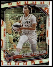 2025 Panini Prizm WNBA #1 Sydney Colson WNBA Logo Prizms