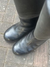 German Fireman&rsquo;s Boots Size 42 Marked 1959 Vintage Uppers Very Good Condition