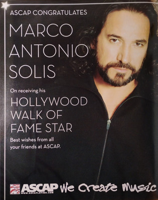 2010 MARCO ANTONIO SOLIS ORIGINAL (UNFRAMED) magazine PROMO AD 10 x 13