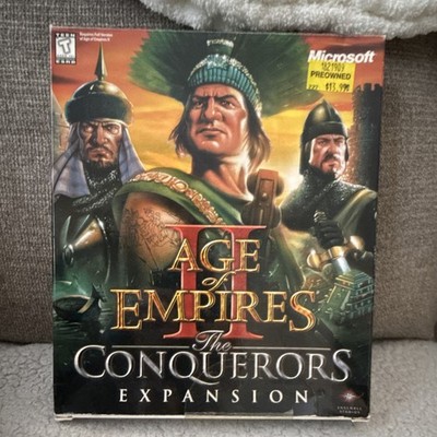 Age of Empires II The Conquerors PC Manual Microsoft Strategy NTSC-U/C