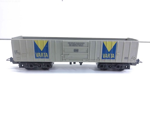 Lima H0 3183 Schwenkdachwagen "Varta", DB, ohne OVP # 3937 | Condition: Gebraucht