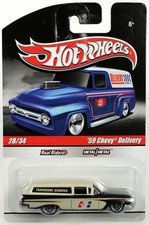 Hot Wheels '59 Chevy Delivery Series - R3742 NRFP 2009 Tan/Black Real Riders