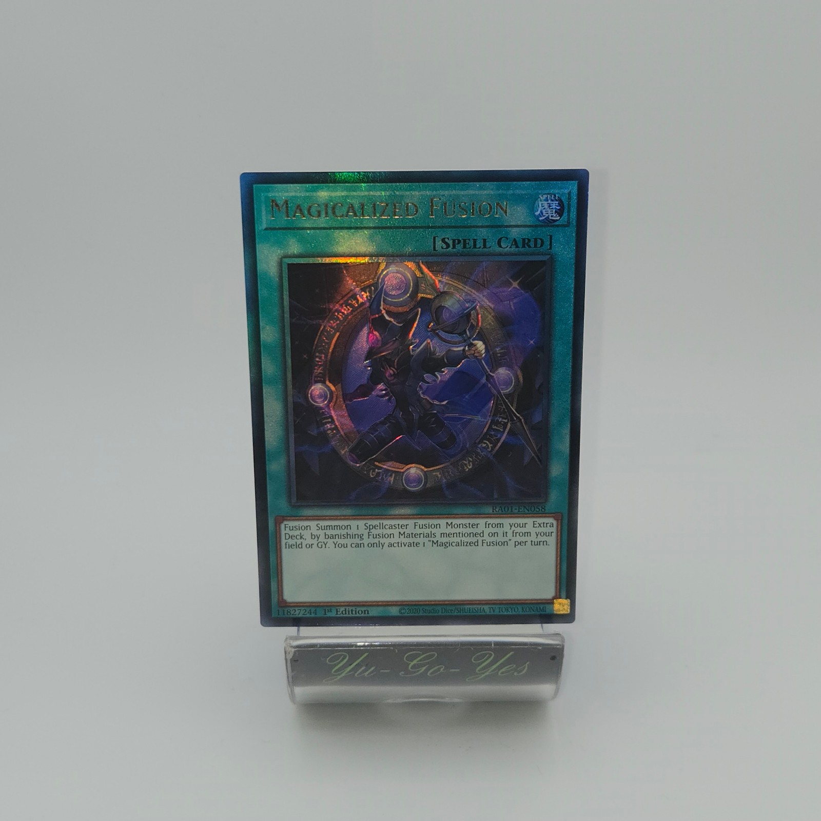 RA01-EN058 Magicalized Fusion Ultimate Rare 1st Edition YuGiOh Card
