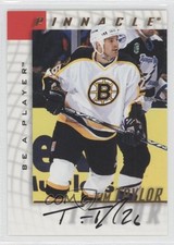 1997-98 Pinnacle Be A Player Auto Tim Taylor #114 Auto 0c2