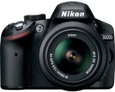 Nikon D3200 DSLR Camera 18-55mm 1:3.5-5.6 Lens Nikkor