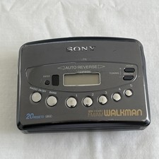 SONY WALKMAN CASSETTE TAPE PLAYER WM-FX451 for parts only