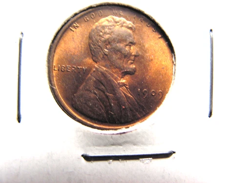 1909 - P Lincoln Head Cent, AU.
