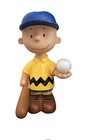 Rare - Peanuts - Charlie Brown Baseball Garden Statue — photo 1