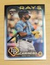 2024 Topps Chrome Update Series Rookie Debut Junior Caminero #USC193 Refractor