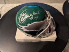 Harold Carmichael Signed Autographed Philadelphia Eagles Mini Helmet JSA COA