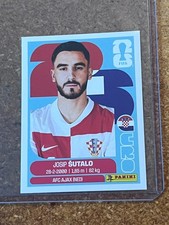 2026 Panini FIFA World Cup Soccer Sticker US Edition # CRO 7 Josip Sutalo