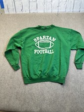 vintage Augusta Sportswear crewneck Michigan State Spartans football XXL