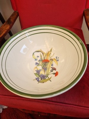 Vintage Stovigalieria handbemalt italienische Pasta/Salatschale groß P Paladini