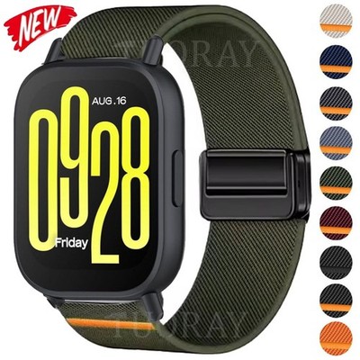 Magnet Nylon Armband Für Redmi Watch 5 Active 5 Lite Smart Watch Ersatzband 22mm
