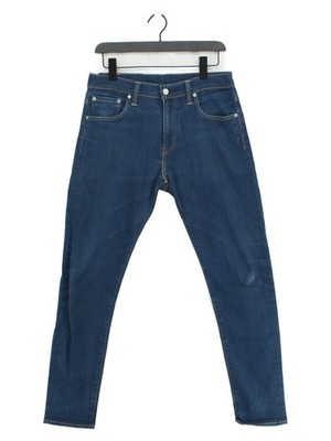Levi s Herren Jeans W 30 in blau Baumwolle mit Polyester, Elasthan Skinny